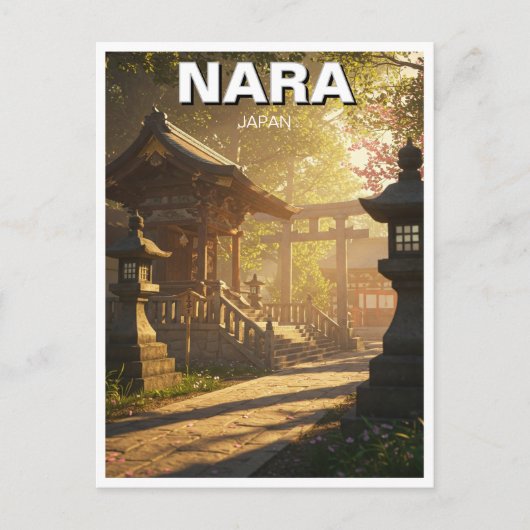 春日大社奈良日本旅行 ポストカード (正面)