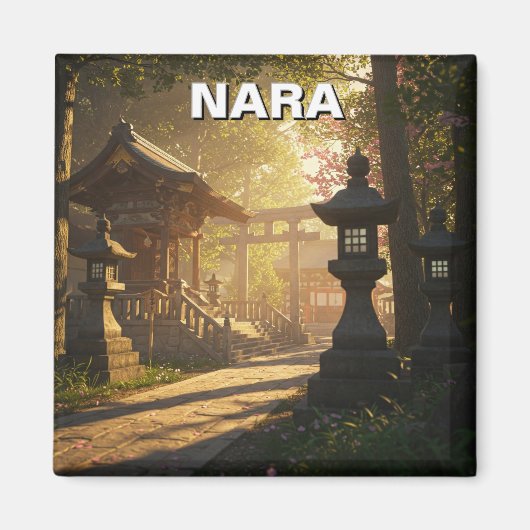 春日大社奈良日本旅行 マグネット (正面)