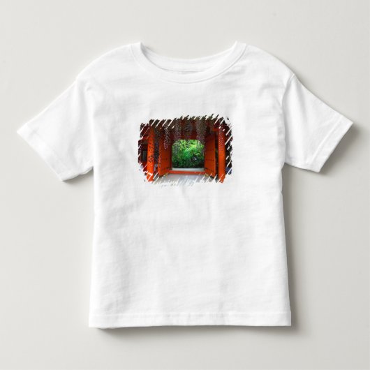 春日大社、奈良、日本 トドラーTシャツ (正面)