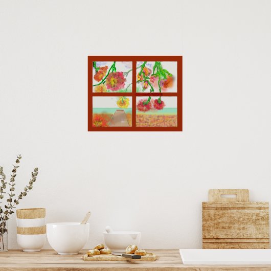 春日 ポスター (キッチン)