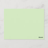 春時猫葉書 ポストカード (裏面)