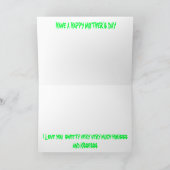 春時間チューリップ カード (内部)