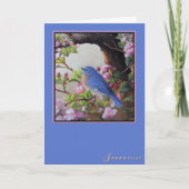 春時間挨拶状 カード (正面)