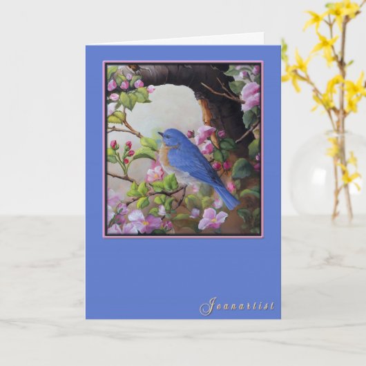 春時間挨拶状 カード (黄色い花)