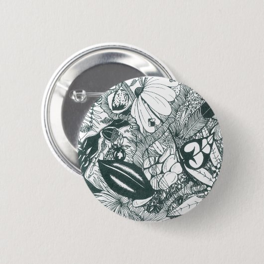 春時間 缶バッジ (正面&裏面)