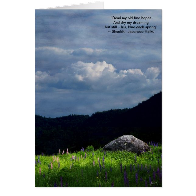 "春時"のカード (正面)