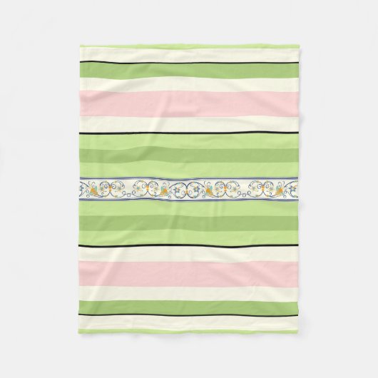 春時 フリースブランケット (正面)