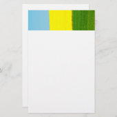 春景観草原 便箋 (正面/裏面)