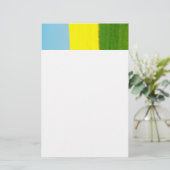 春景観草原 便箋 (スタンド正面)