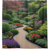 春景観 シャワーカーテン (正面)