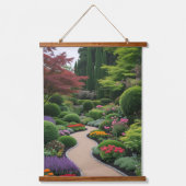 春景観 吊り下げ型タペストリー (正面)