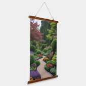 春景観 吊り下げ型タペストリー (傾斜あり)