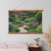 春景観 吊り下げ型タペストリー (寝室)