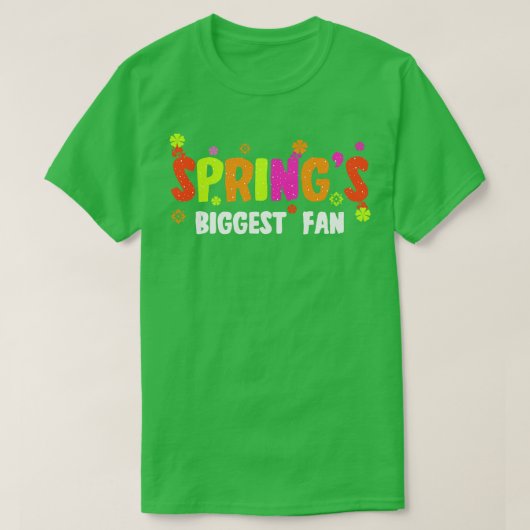 春最大ファン Tシャツ (デザイン正面)