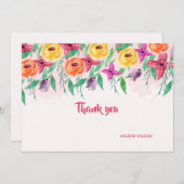 春朝のサンキューカード サンキューカード (正面/裏面)