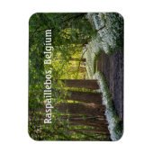 春朝のベルギー，ラスパイルボス マグネット (縦)