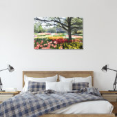 春朝の花畑 キャンバスプリント (インサイチュ (寝室))