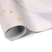 春期の桜花の正面視 ラッピングペーパー (ロールコーナー)