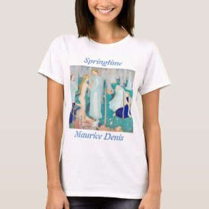 春期モーリスデニスアールヌーボーTシャツ Tシャツ