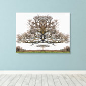 春木 キャンバスプリント (インサイチュ (ウッドフロア))