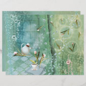 春来（チューリップ付） 2 (正面/裏面)