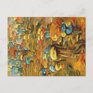 春林のキノコ ポストカード