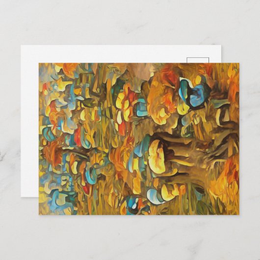 春林のキノコ ポストカード (正面/裏面)