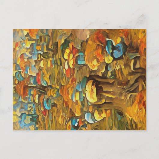 春林のキノコ ポストカード (正面)