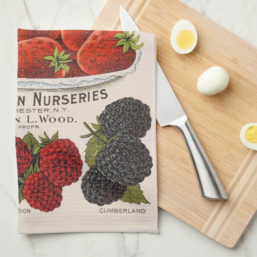 春果実 キッチンタオル (四つ折り)