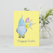 春格言ハッピーイースター カード (スタンド正面)