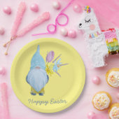 春格言ハッピーイースター ペーパープレート (パーティー)