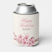 春桜さくらんぼブロッサムピンク誕生日 缶クーラー (缶裏面)