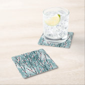 春梅花柄 スクエアペーパーコースター (インサイチュ)