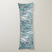 春梅花柄 ボディピロー (裏面 (縦))