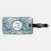 春梅花柄 ラゲッジタグ (裏面横)