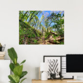 春森林写真 ポスター (ホームオフィス)