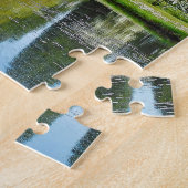 春植物園と池 ジグソーパズル (側面)