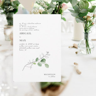 春植物学の両親の夢が丸結婚い 招待状