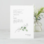 春植物学の夢と両親結婚の夢 招待状 (スタンド正面)