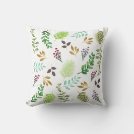 春植物学装飾用クッション クッション