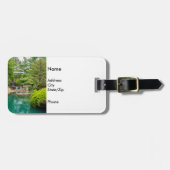 春植物美しい ラゲッジタグ (正面横)