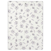 春植物装飾咲きシームレス クリップボード (裏面)