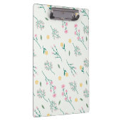 春植物装飾咲きシームレス クリップボード (右)