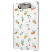 春植物装飾咲きシームレス クリップボード (左)