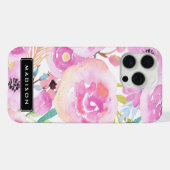 春水カラー開花 iPhoneケース (裏面横)