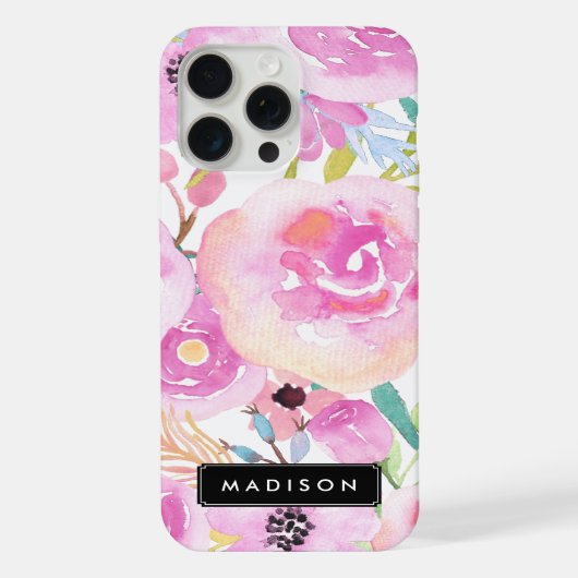 春水カラー開花 iPhoneケース (裏面)