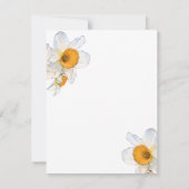 春水仙お祝いの発表 招待状 (裏面)