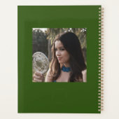 春水仙とアールデコ プランナー手帳 (裏面)