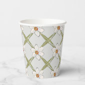 春水仙の花ベビーシャワー 紙コップ (裏面)