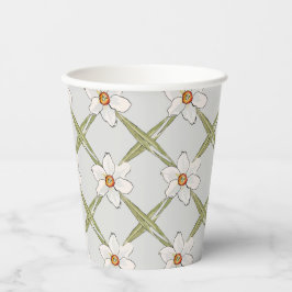 春水仙の花ベビーシャワー 紙コップ